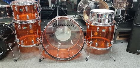 Ludwig Vistalite John Bonham Zep Set Reissue With 26 Reverb