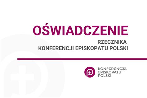 EpiskopatNews on Twitter Oświadczenie rzecznikKEPpl w związku z