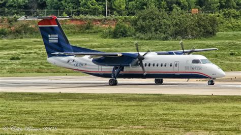 N331en Bombardier Dash 8 300 Us Airways Express Flickr