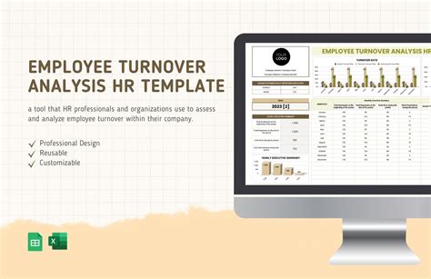 Employee Turnover Analysis Hr Template In Excel Google Sheets