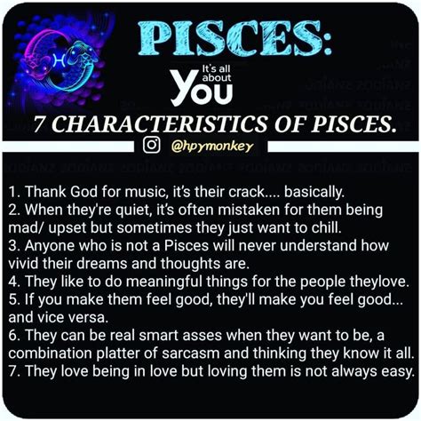 7 characteristics of sign zodiac signs pisces astrology pisces pisces quotes