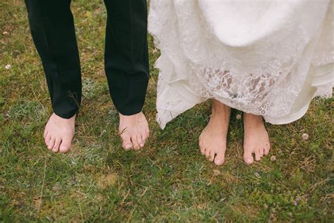 Charlotte And Henriks Backyard Barefoot Swedish Wedding By Loke