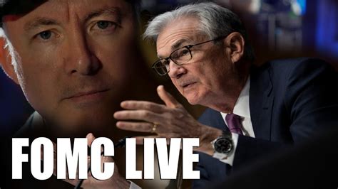 Fed Meeting Today Fomc Meeting Live Jerome Powell Rate Hike Day