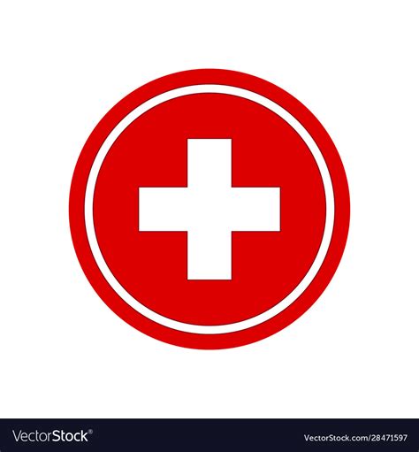 Healthcare Plus Sign Medical Symbol Royalty Free Vector