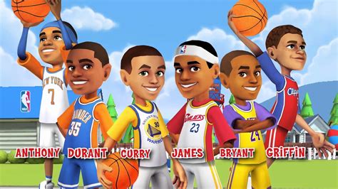 NBA Cartoon Wallpapers Wallpaper Cave