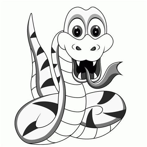 Cartoon Cobra Coloring Page Top 25 Free Printable Snake Coloring