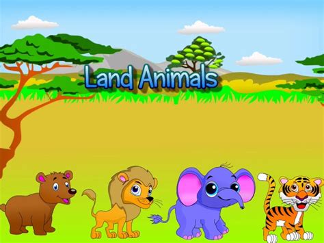 Land Animals Clip Art