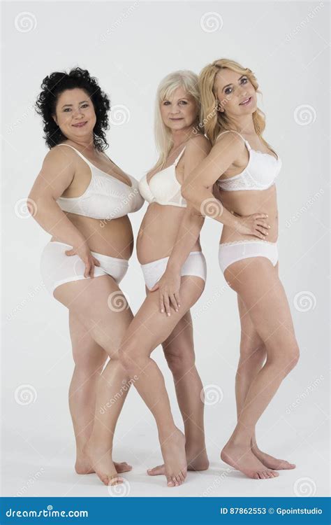 Women In Underwear Stock Image Image Of Care Holding