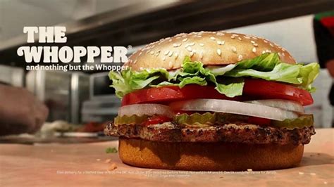 Burger King Whopper Tv Commercial ‘real Whopper Free Delivery Ispottv