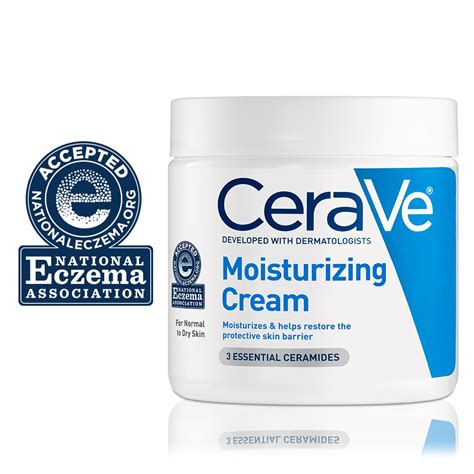 Cerave Moisturizing Cream 16 Oz Daily Face And Body Moisturizer For Dry