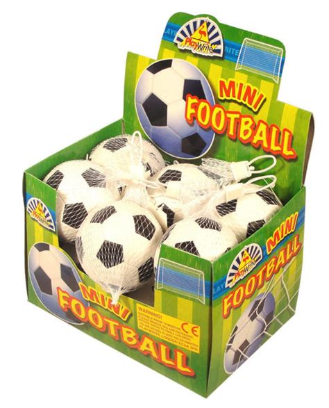 12 Mini Soft Footballs Pdk
