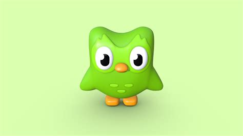 Duolingo Buy Royalty Free 3d Model By Cëre Productions