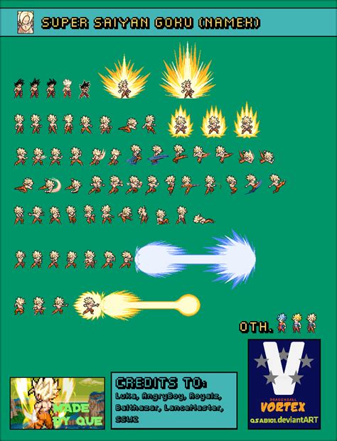 Dbz Effects Sprites Dbz Effects Sprites Some Of The Links Above Are