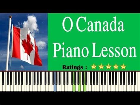 Why do thousands of canadian families choose us for online and onsite lessons each year? O Canada Piano Tutorial - Learn To Play O Canada On Piano | Piano tutorial, Piano lessons, Easy ...