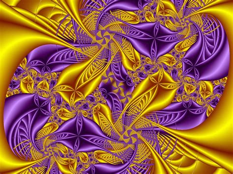 Purple And Gold By Thelma1 On Deviantart