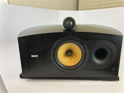Bandw Bowers And Wilkins Nautilus Htm2 Center Channel Home Theater Speak