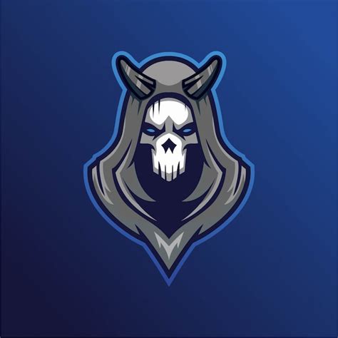 Premium Vector Skull Mascot Gaming Esport Logo