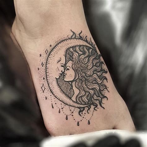 30 Sun And Moon Tattoo Designs And Their Meanings – EntertainmentMesh