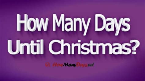 Wonder how many weeks there are in a year? How many days till Christmas? How many days until ...