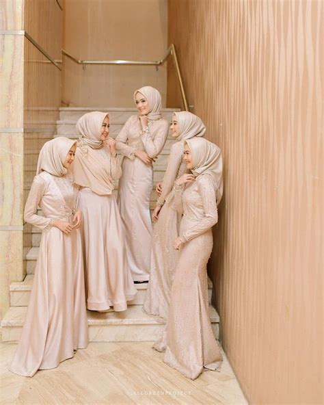 Dress Gaun Bridesmaids Hijab On Instagram From Stikhdjh Gaun