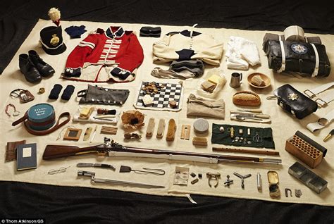 Journey Through British Wars Images Reveal How A Soldiers Kit Has