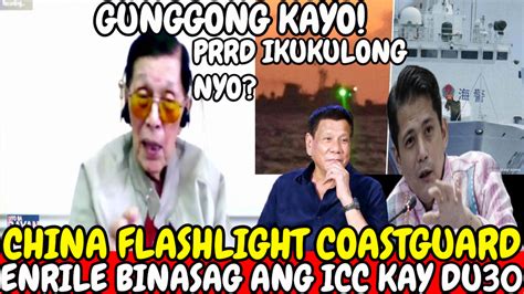 Mga Gunggong Enrile Binasag Ang Nais Kasuhan Si Prrd China Flashlight