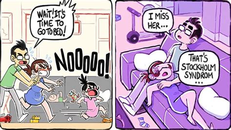 Hilarious Comics Perfectly Capture The Parenting Experience Youtube