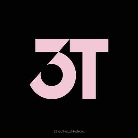Logo Designer Adi🔹 On Instagram “3t Logo