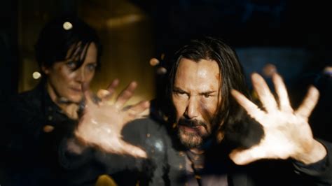 Keanu Reeves And Carrie Anne Moss On Filming Emotionally Overwhelming