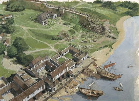 Londinium C 200 Ad The Early Settlement Became A Trading Port The