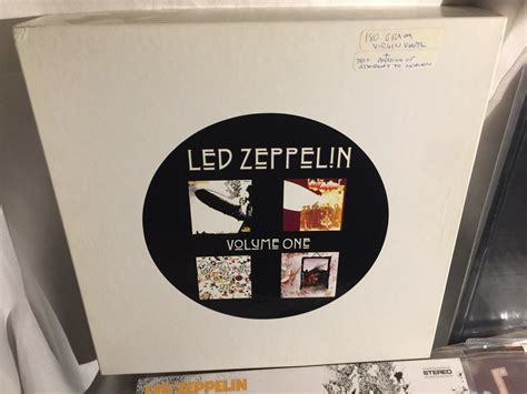 Led Zeppelin I Ii Iii Iv Volume One Rare 4 Lp Rti 200g Audiophile