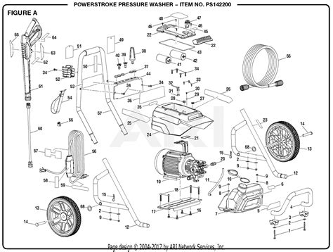 Homelite PS142200 Pressure Washer Mfg No 090079388 5 3 18 Rev 01