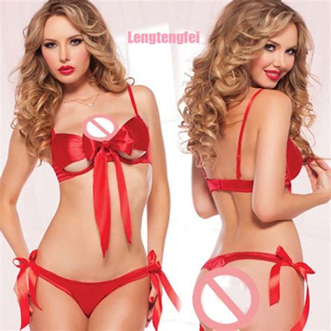 2016 Hot Sexy Red Butterfly Three Point Sets Lingerie Erotic Lingerie Teddy Sexy Underwear Sexy