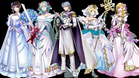 Fire Emblem Heroes Voice Clips Bridal Belonging Tanith Sigrun Pent Fjorm Louise Youtube