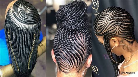 2019 Braided Hairstyles Fashionable Best Cornrows And