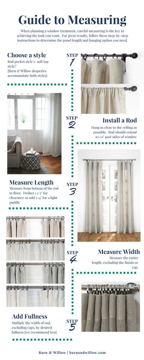Choose Measure And Install Curtains In These 5 Easy Steps To Create