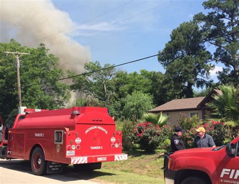 Multiple Fire Departments Responding To House Fire North Of Tyler