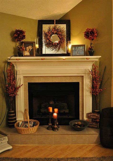 How To Decorate A Fireplace Mantel For Fall Fireplace Guide By Linda