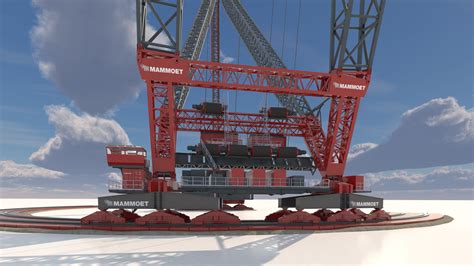 Mammoet Launches New Super Heavy Lift Crane Crane And Hoist