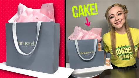 How To Make A 100 Edible Paper Tote Bag Cake Youtube