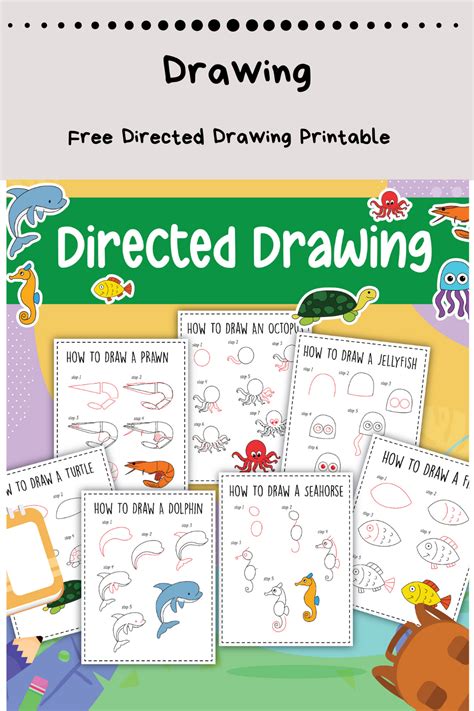 Drawing Pictures For Kids Directed Drawing For Kids