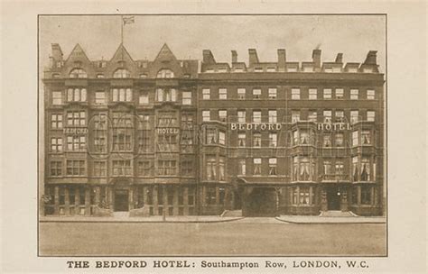 The Bedford Hotel Southampton Row London Stock Image Look And Learn
