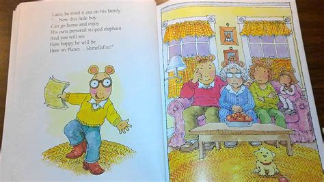 Kindergarten Read Aloud Arthur Writes A Story By Marc Brown