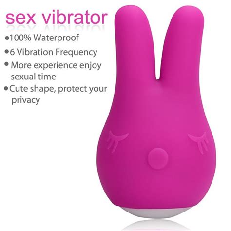 nelly waterproof silicone rabbit vibrators with nipple massager and clitoris stimulation 6