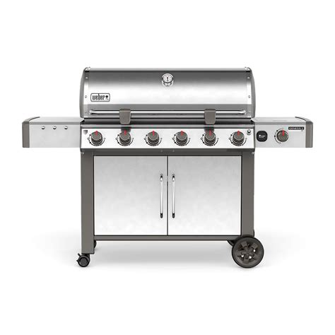 Experience the ultimate grilling experience when buying from us. Weber Genesis II LX S-640 6-Burner Natural Gas Grill in ...