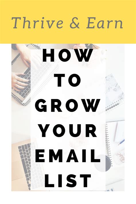 The Lazy Bloggers Guide On How To Grow Your Email List Thrive And Earn