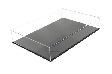 Versatile Clear Acrylic Display Case Large Rectangle Box 18 X 12 X 3