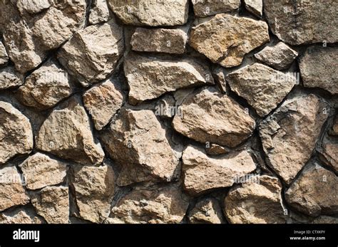 Rough Stone Wall Background High Resolution Texture Stock Photo Alamy
