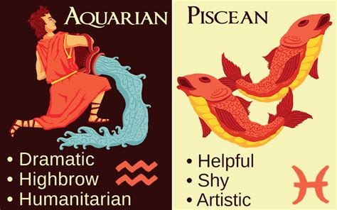 Pisces folks are thoughtful, caring and dreamy, it's fair to say that this sign really. Aquarius and Pisces Zodiac Signs Compatibility: To Be or ...