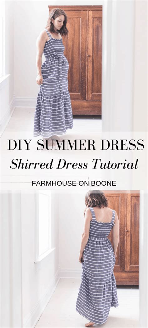 Learn How To Make A Simple Diy Summer Dress That Is Great For